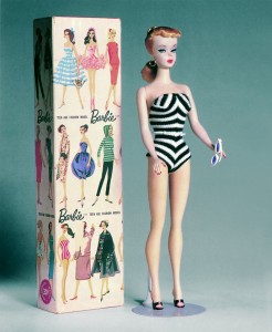 Barbie, modello Teen Age Fashion Doll, 1959
