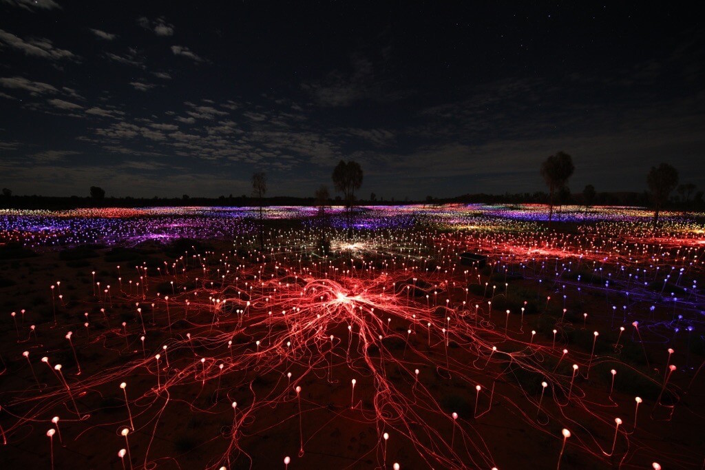Field Of Light Uluru - vibrant colours 0X0A9896_xl