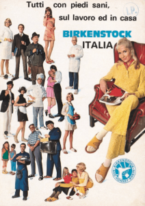 Birkenstock pubblicità 1974