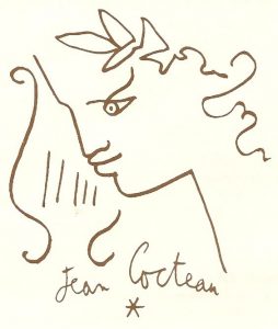 Jean Cocteau disegno