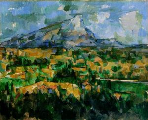 La montagna Sainte-Victoire, Cezanne