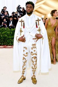 Chadwick Boseman Met Gala 2018 outfit