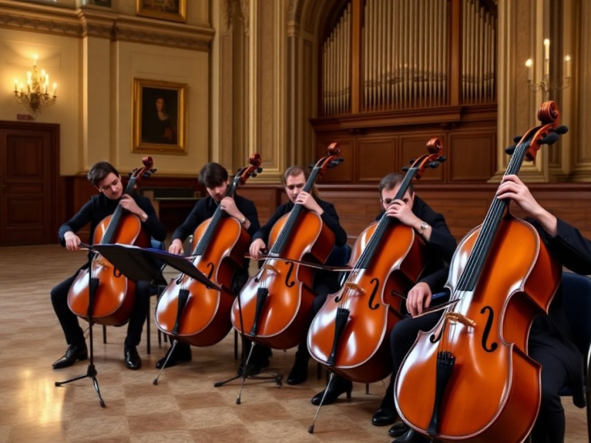 Gli 8 violoncelli di Torino al Teatro Juvarra