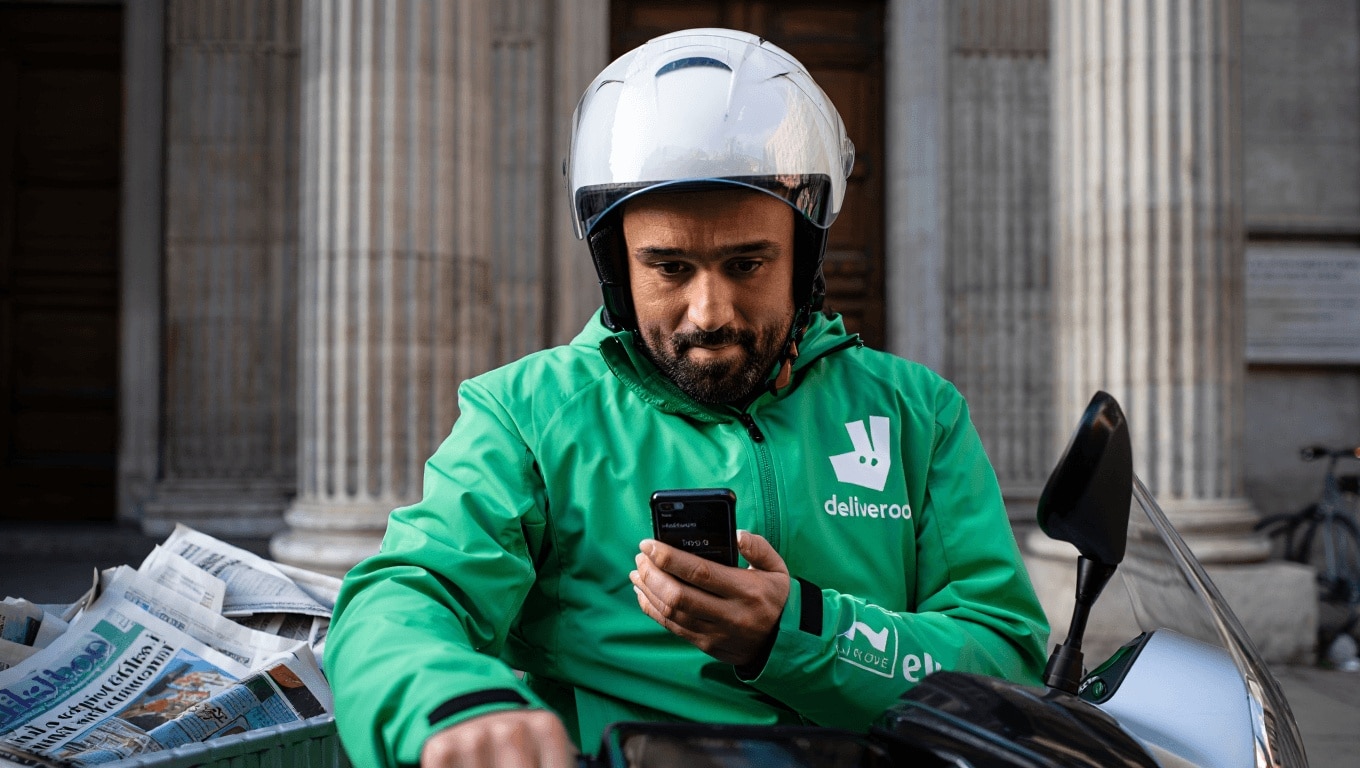 Anche la filiale italiana di Deliveroo è stata messa in controllo giudiziario