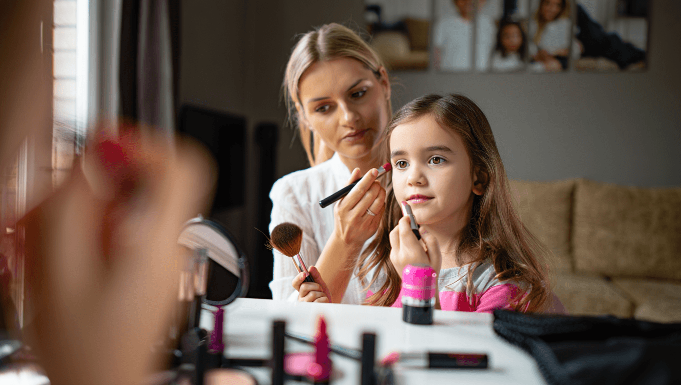 Maquillaje para niñas