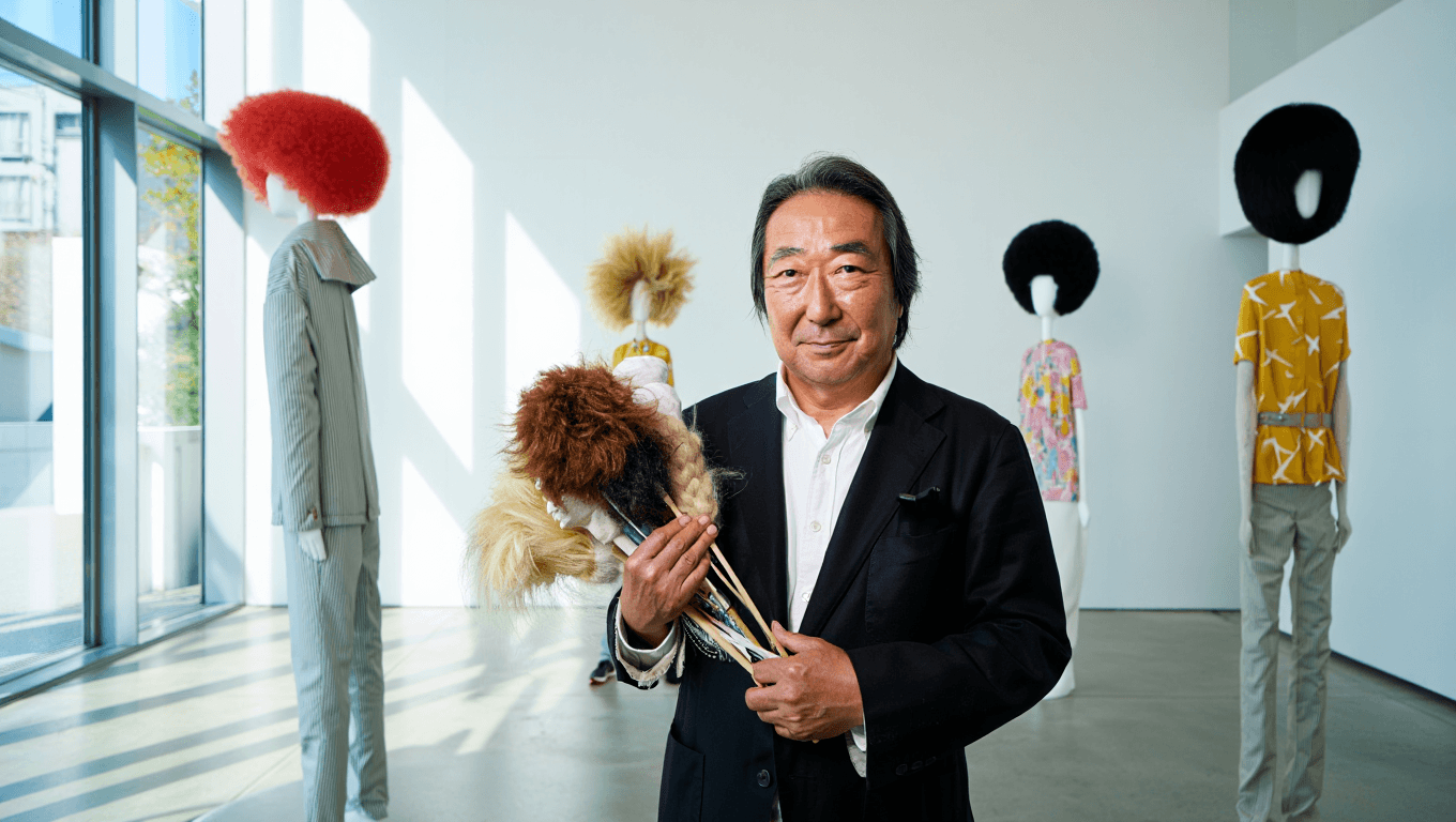 Tomihiro Kono trasforma le parrucche in sculture