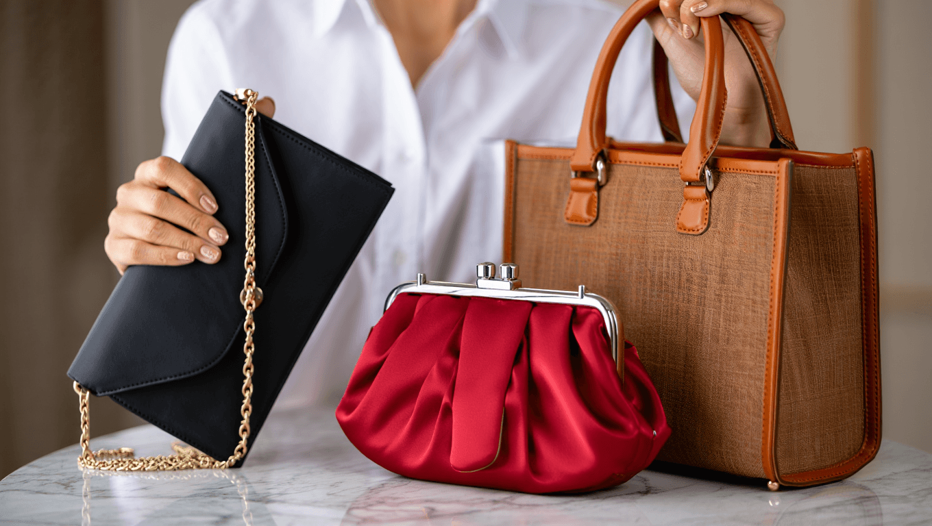 3 maneras muy elegantes de llevar un bolso