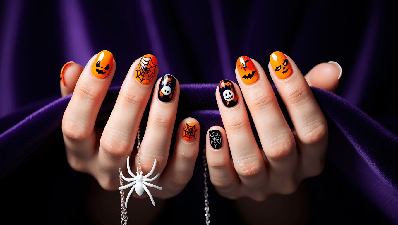 Uñas Halloween – Decoración de Uñas Fáciles