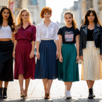 5 maneras de llevar una falda midi en