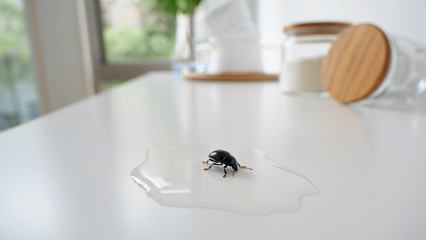 Petit insecte noir dans la maison : comment l’éliminer ?