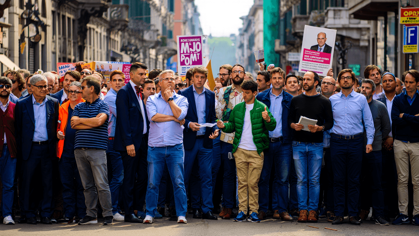 1 giorno faA Milano è pieno di candidati per delle primarie che non ci sonoNé il centrodestra né il centrosinistra hanno ancora deciso se farle, in vista delle elezioni del 2027, e molti ci hanno visto un'occasione