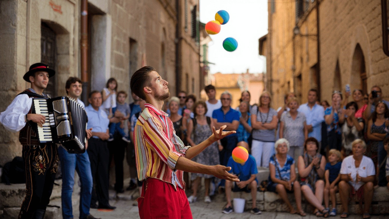 Al via domani il MujaBusker festival tra teatro e giocolieri