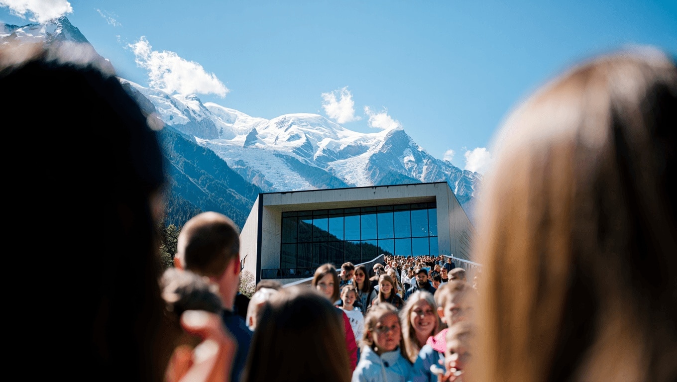 A Chamonix dove apre il nuovo Museo del Monte Bianco