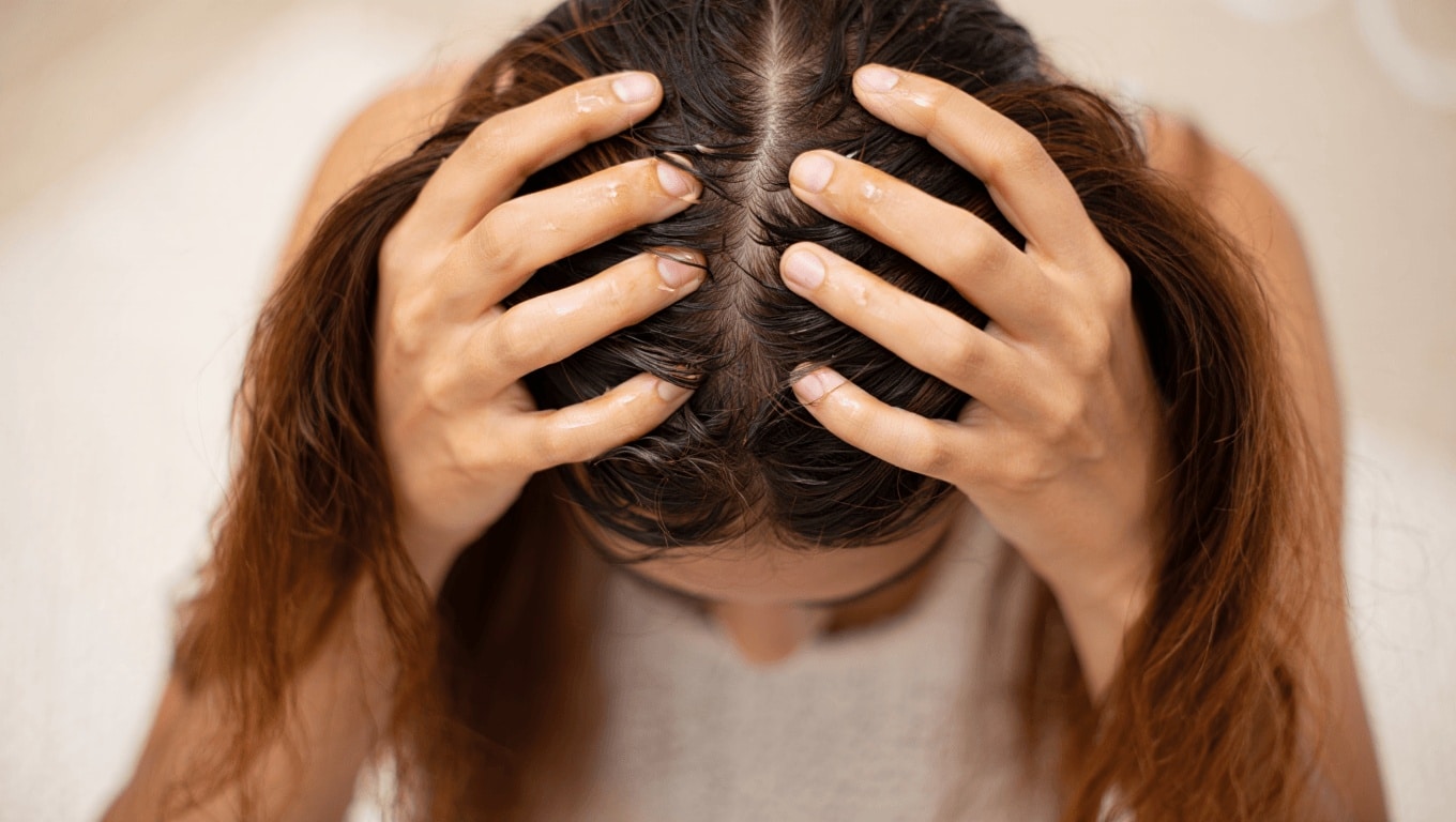 Olio di ricino per capelli