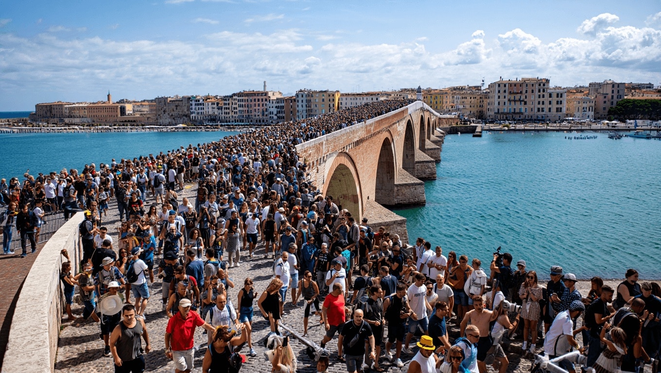 Il prezzo del successo. L’estate degli eventi: il ponte vale milioni ma la città si spacca