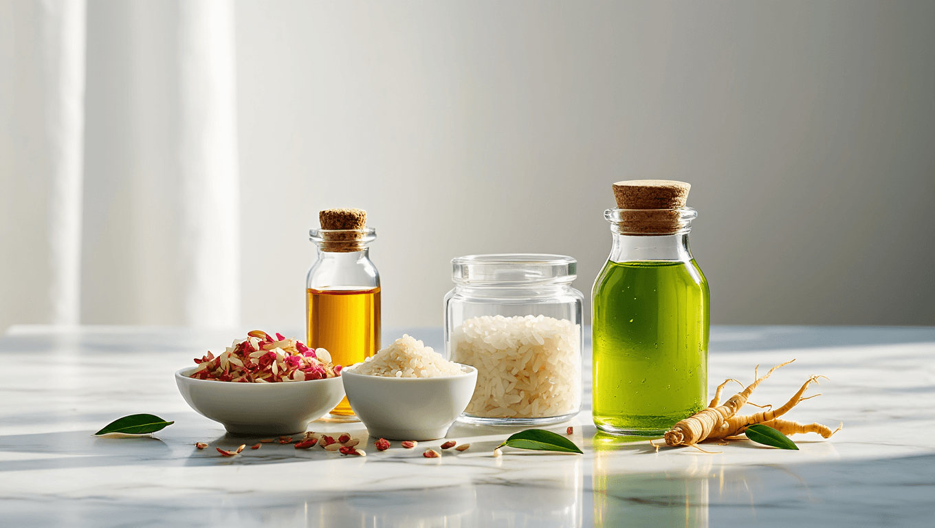 Gli ingredienti cosmetici chiave della skincare coreana