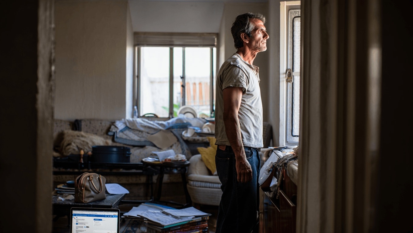 “Mia moglie mi tradisce, ma non posso andarmene. Non ho soldi per affittare una casa solo per me”
