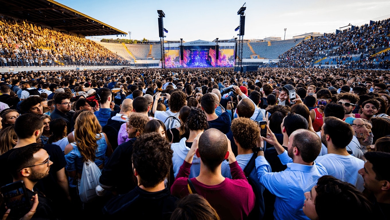 1 giorno faUltimo sta per fare il più grande concerto a pagamento di sempre in ItaliaE il secondo nella storia mondiale, con i 250mila biglietti venduti per l'evento di sabato a Tor Vergata