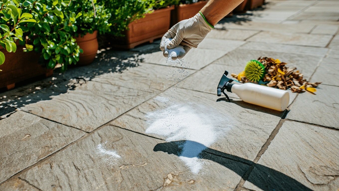 Quel dosage de percarbonate pour nettoyer votre terrasse ?
