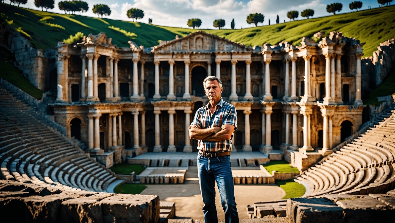 2 giorni faStoria di un finto teatro antico fatto con pietre invecchiateVenne costruito vicino a Vicenza da un uomo – noto come Franco Alessandro Molosso Maltarel von Rosenfranz – che chiedeva persino il biglietto per andarlo a vedere