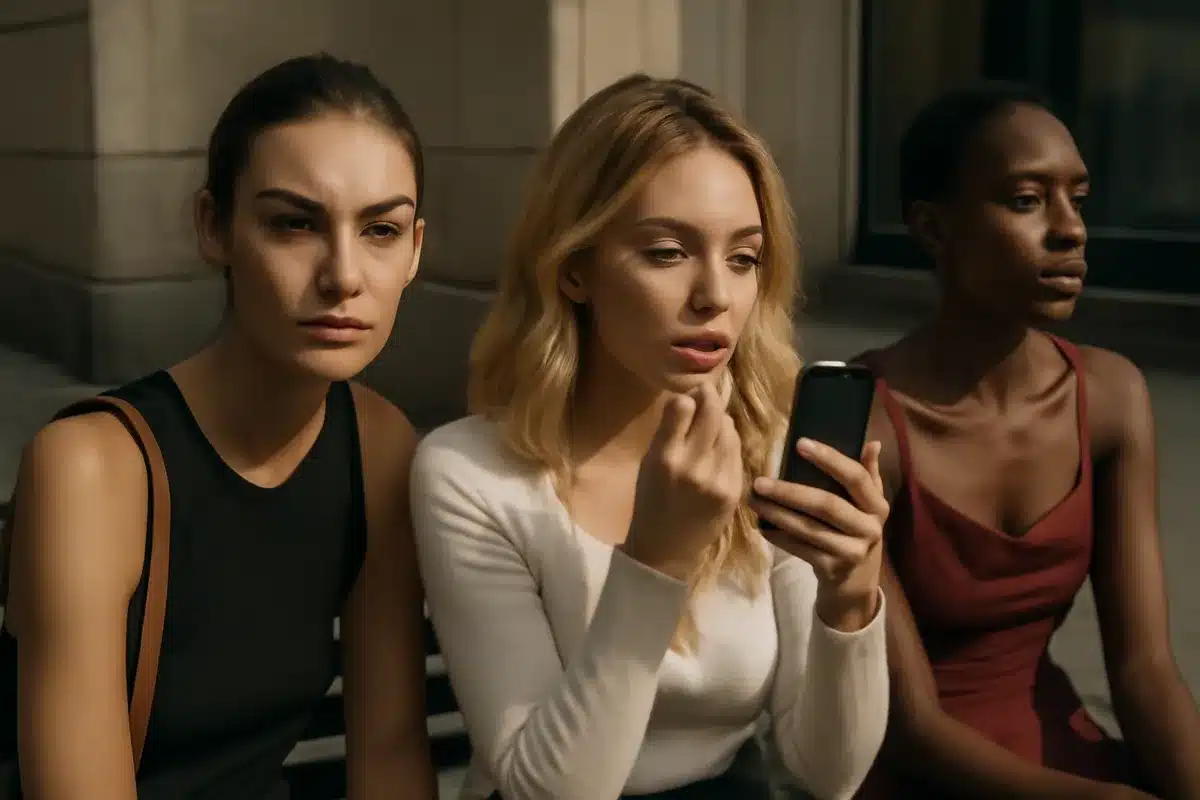 Tre volti noti interpretano la campagna: le modelle e attrici Vittoria Ceretti, Sydney Sweeney e Madisin Rian. Sul suo profilo Instagram Ceretti ha mostrato diversi utilizzi quotidiani, sottolineandone la praticità per ritocchi rapidi senza dover portare con sé più prodotti.