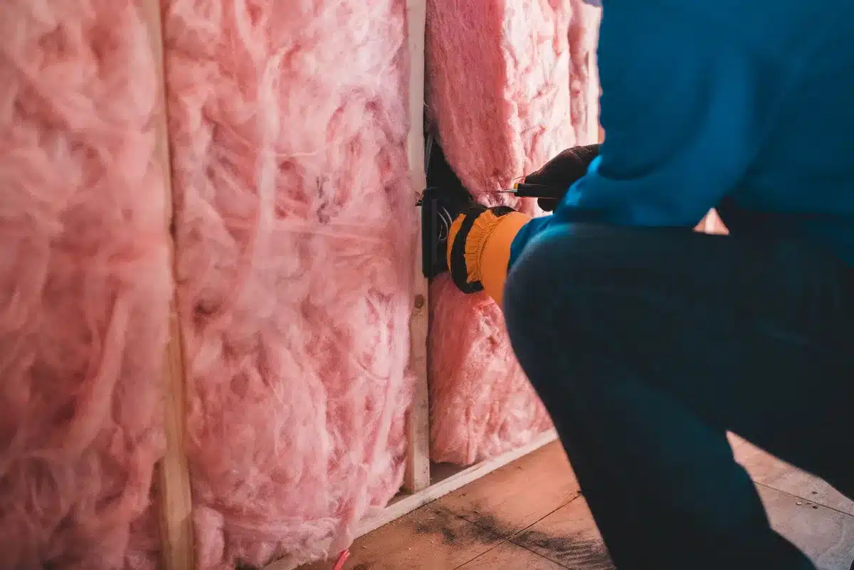 Lavori di isolamento termico e efficienza energetica su parete esterna