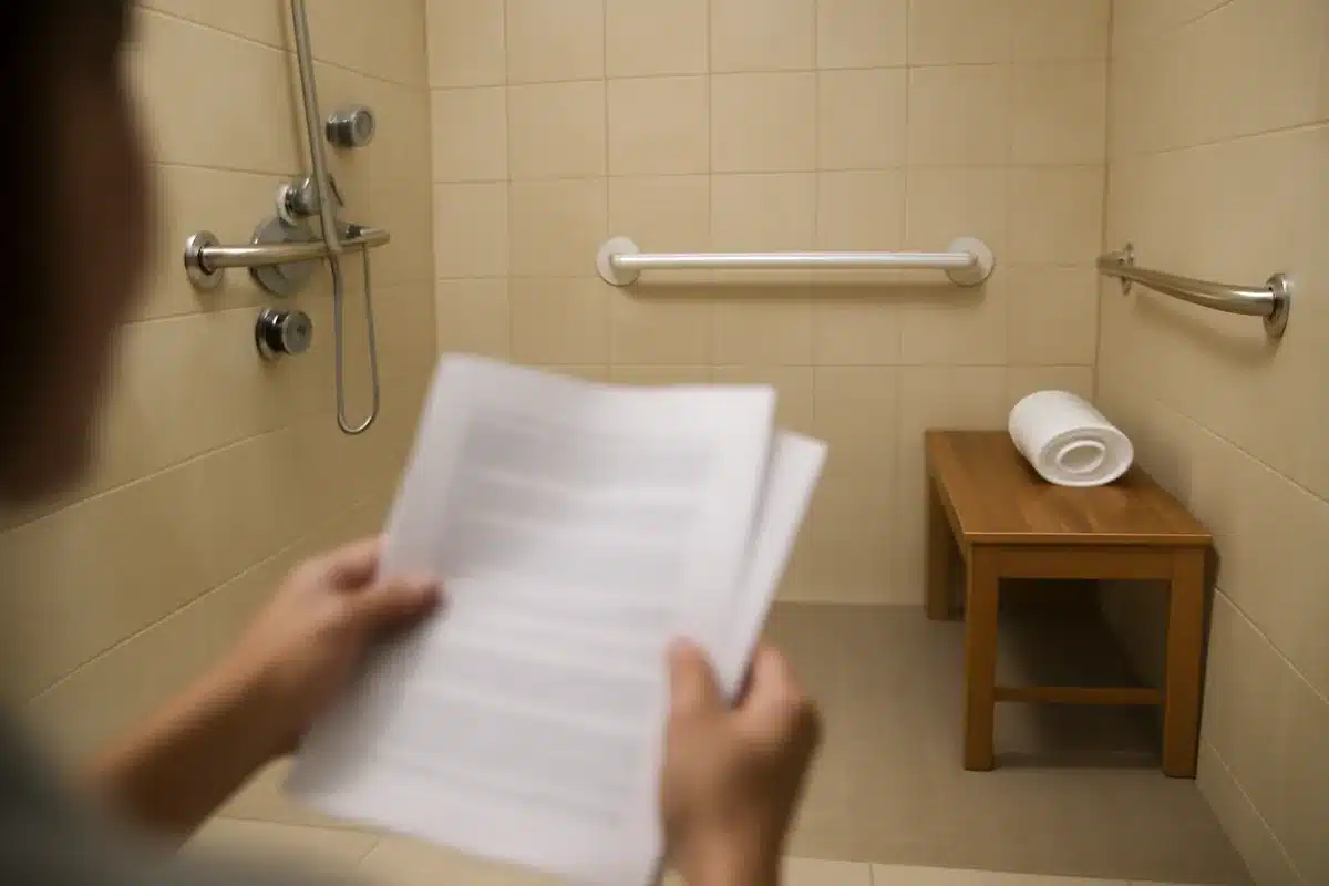 Certificato medico 2026: come ottenere contributi per installare una doccia accessibile