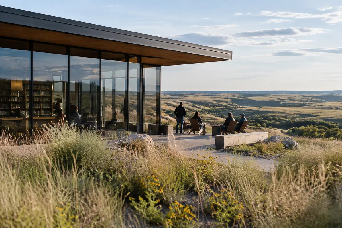Biblioteca su Teddy Roosevelt apre nel North Dakota: omaggio alle praterie e alla storia