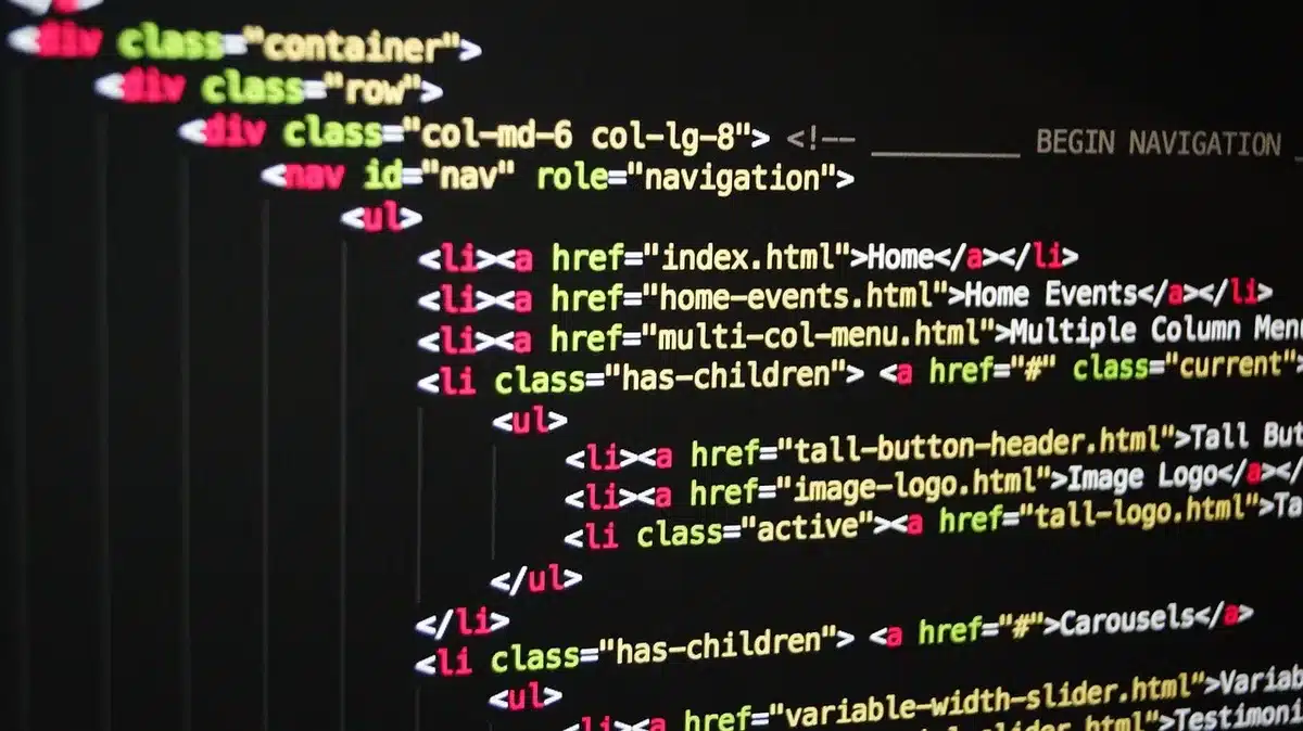 Sviluppatore che ottimizza il caricamento degli script su un laptop