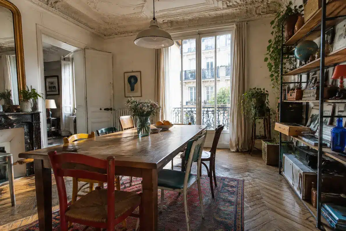 Casa parigina in stile eclettico: 7 idee déco per arredare con il colore